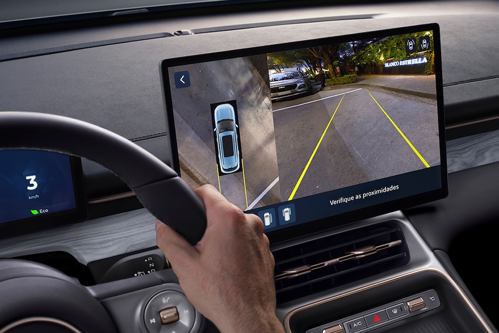 Tecnologia e inovação para deixar a direção da sua Captiva EV mais intuitiva